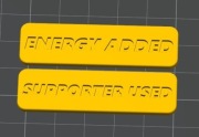 Znaczniki Supporter Used oraz Energy Added