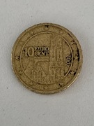 Moneta Euro 10 Cent 2002r Austria Żadkość 