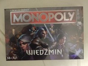 Nowa Gra planszowa MONOPOLY WIEDZMIN Gra w folii 