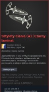 Sztylety Cienia | Czarny laminat - przedmiot CS:GO