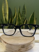 Okulary w stylu Chrome Hearts