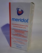 Meridol Chlorheksydyna 0,2%, Płyn do płukania jamy ustnej, 300ml