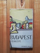 mapa plan miasta Budapeszt 1966r.