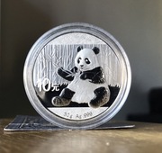 Chińska Panda 2017, 30g Ag