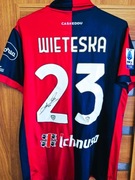 Koszulka meczowa Mateusz Wieteska (reprezentant Polski) Cagliari - Juventus