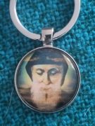 Brelok z wizerunkiem św.Charbela z Libanu.