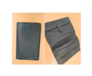 etui wizytownik portfel skórzany ze skóry skórkowy 