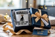 Kubek dla menagera smieszny prezent dla szefa kierownika lidera menedzera