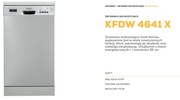 zmywarka wolnostojąca KERNAU KFDW 4641X