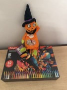 Kayet Markery wodne dwustronne klasyczne i pędzelkowe 60kol.gratis maskotka