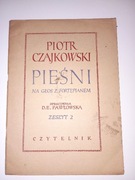 Piotr Czajkowski pieśni na głos z fortepianem 1951 rok