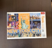 Puzzle 1000 Trefl, neon, Neonowe miasto