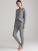 Reserved spodnie dzianinowe joggery zara szare S M