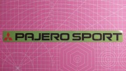 MITSUBISHI PAJERO SPORT NAKLEJKA STICKER