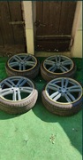 Alufelgi 19 Brock 8j 4 stan bardzo dobry z nowymi oponami 
