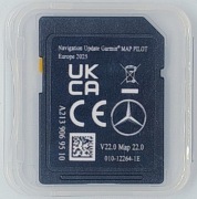 Aktualizacja map Mercedes Garmin Map Pilot Star 2 EU V22 2025
