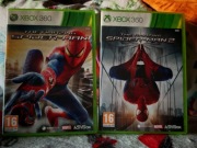Zestaw 2 gier The Amazing Spider-Man 1 + 2 stan BDB X360