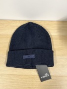 Kubota granatowa miękka czapka zimowa beanie nowa