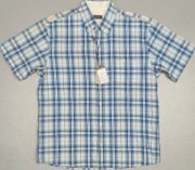Wr) Wolsey oryginalna koszula krótki rękaw kratka Roz.L 