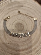 Bransoletka Vezzi stal chirurgiczna dł. 15 cm + 5 cm regulowane zapięcie 