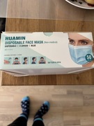 Zestaw maseczek jednorazowych 50 sztuk