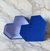 Pudełko w kształcie serca 30x30x10 cm