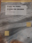 Etiudy dla dzieci na fortepian S.Raube zeszyt 2