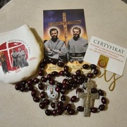 Różaniec męczennicy z Peru relikwia 2 stopnia 