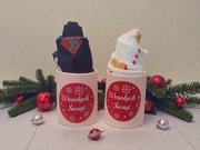 Świteczne skarpetki, wzory, mix, na Mikołajki, upominek 