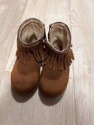 Buty botki zamszowe r. 22