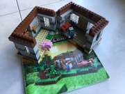 lego minecraft 21115, pierwsza noc, sprawdzone, kompletne