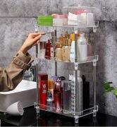 Organizer łazienkowy 3-poziomowy akrylowy