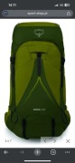 Plecak trekingowy osprey ATMOS AG LT 65L