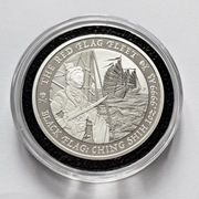 Moneta The Red Flag Fleet 1 uncja Srebra 2021 Black Flag