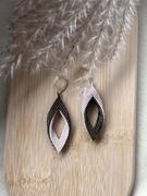 Kolczyki z japońskich koralików.