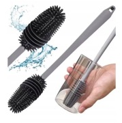 Szczotka manualna do butelek, do naczyń SZCZOTKA DO MYCIA Zestaw 3 sztuki 