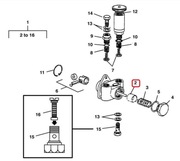 Tłoczek CARRIER / 25-38666-01