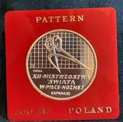 200 ZŁ HISZPANIA 1982   PRÓBA  