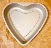 Tortownica forma do pieczenia ciast Serce 25 x 24 x 4 cm