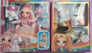 2 Lalki Rainbow High  Bella Parker (Różowa) Winter + Clementine