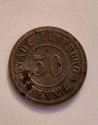 50 fenigów ND 1917 Miasto Luneburg