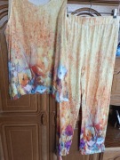 Letni komplet,spodnie plus top.