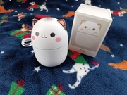 Mini nawilżacz powietrza uroczy kotek dyfuzor do aromatoterapia lampka