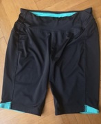 Legginsy krótkie Crivit Lidl czarne M 24 hm