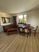 Zestaw mebli, Stół + Krzesła, Komoda, RTV, Witryna, Lustro