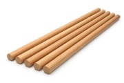 DRĄŻEK DĘBOWY TRZONEK KIJ drewniany fi 16mm 50cm zestaw 5 sztuk