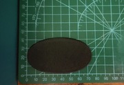 Podstawki pod figurki Plastic Bases 75x42mm Oval