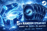 STEAM PLATINUM PreMium MYSTERY BOX x5 =Średnia SZANSY NA TOP DROP PreMium 