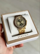 Zegarek męski Versace złoty stan bardzo dobry