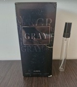 Ajmal Gray Perfumy tytoń skóra 10ml odlewka